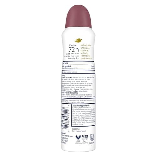 Dove Advanced Care Antiperspirant Deodorant Spray Apple & White Tea Antiperspirant deodorant to help skin barrier repair by boosting skin's ceramide levels 72-hour odor and sweat protection 3.8 oz thumbnail 2