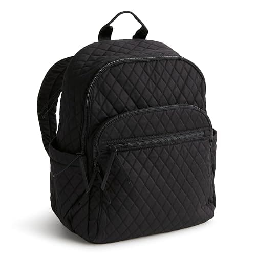 Vera Bradley Women's Bancroft Backpack - Premium Cotton, Moonless Night, One Size - Image 1