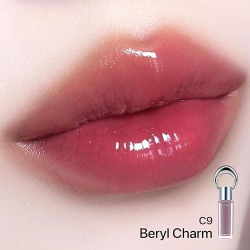 ENTROPY Makeup Glossy Lip Tint – Juicy Glow Line/Non-Sticky Hydrating Lip Gloss Tint, High Shine Finish, Buildable Sheer Color, Lip & Cheek Makeup - Beryl Charm (Soft Mauve Beryl) | glossy lip tint, Non-sticky lip tint, Juicy glow lip gloss thumbnail 5