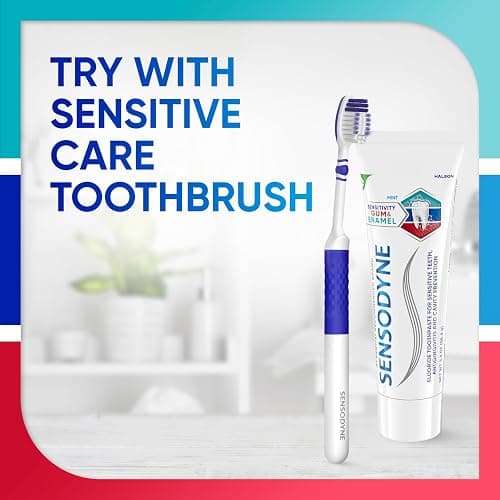 Sensodyne Toothpaste Sensitivity Gum and Enamel, Triple Protection, Refreshing Fluoride Toothpaste, Mint Flavor - 3.4 Ounces x 3 thumbnail 11