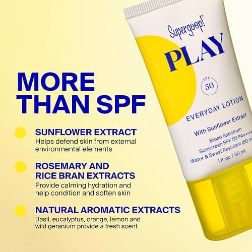 Supergoop! PLAY Everyday Lotion - Broad Spectrum Body & Face Sunscreen - Great for Active Days - Fast Absorbing, Water & Sweat Resistant thumbnail 5