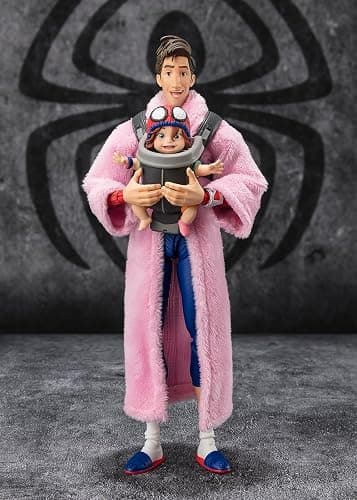 TAMASHII NATIONS - Spider-Man: Across The Spider-Verse - Peter B. Parker & MayDay Parker S.H.Figuarts Action Figure thumbnail 3