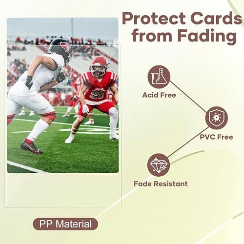 Mlikero 600 Count Card Sleeves, Clear Soft Trading Card Sleeves, Polypropylene (PP), Fit for MTG, TCG, Baseball, Football, Game Cards thumbnail 4