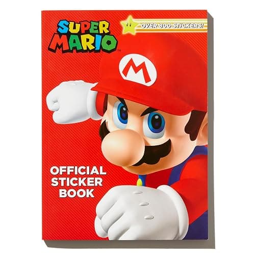 Super Mario Official Sticker Book (Nintendo®): Over 800 Stickers! thumbnail 2