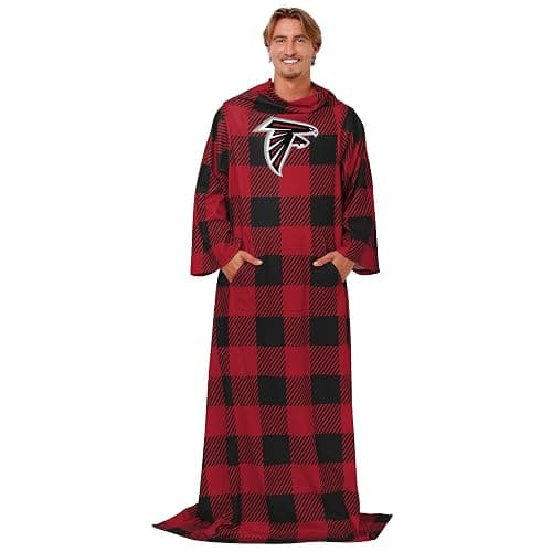 FOCO NFL unisex-adult Nfl Team Logo Oversized Wearable Throw Blanket thumbnail 2