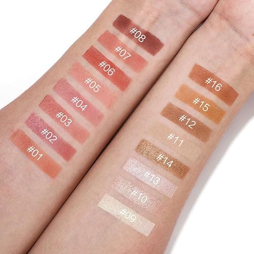16 Colors Contour Palette Make up - Blush Highlighters Bronzer Powder All in one Makeup Palettes Contour Kit - Face Cosmetics Gifts for Women Beauty for Festivals (SET1) thumbnail 4