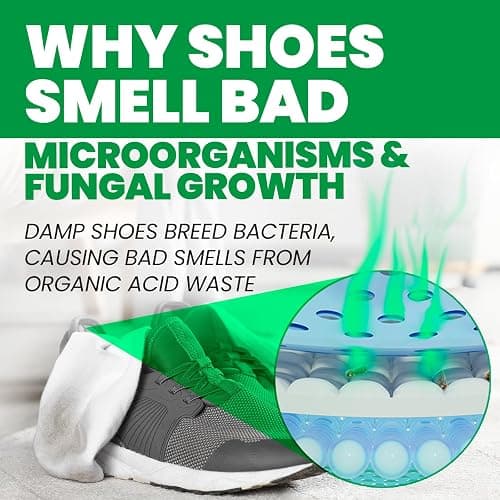 Uncle Todd's Shoe Deodorizer Spray - Proven & Powerful Enzyme Formula Spray for Shoe Odor Elimination in All Footwear (Mountain Fresh) thumbnail 5