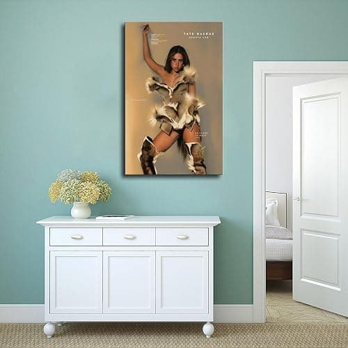 SMART COLOR Tate McRae Fan Art13 Canvas Poster Bedroom Decor Landscape Office Room Decor Gift 12" L X 18" W thumbnail 4