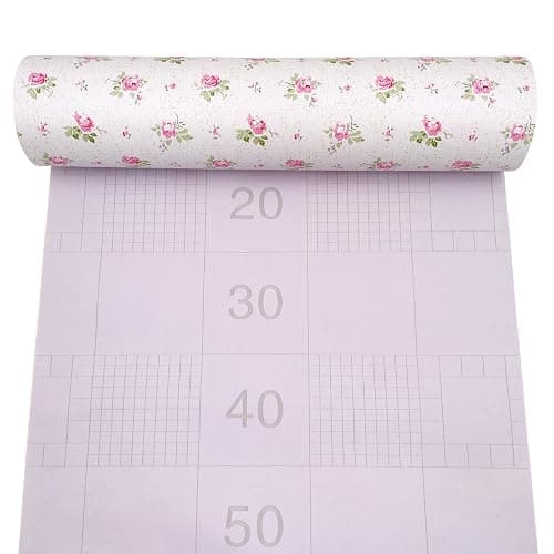 Yifasy 32.8ft Roll Pink Rose Shelf Liner Peel and Stick Wallpaper Revamp Furniture Wall Surface Decor Paper (L-393.7x17.7 Inch) thumbnail 5