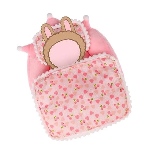 17cm La Booooo Booooo Doll Beds, La Booooo Booooo Furniture, Cherry Pattern Compatible with La Booooo Booooo Dolls - Image 1