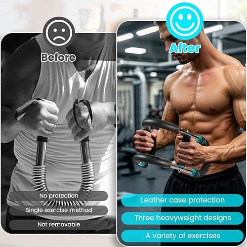 Twister Arm Trainer, Adjustable Chest Workout Equipment for Men & Women, Home Gym Strength Trainer, Muscle Builder & Strength Training for Arms, Chest thumbnail 4