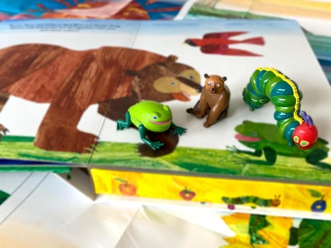 Phidal - Eric Carle My Busy Book -10 Figurines and a Playmat thumbnail 3