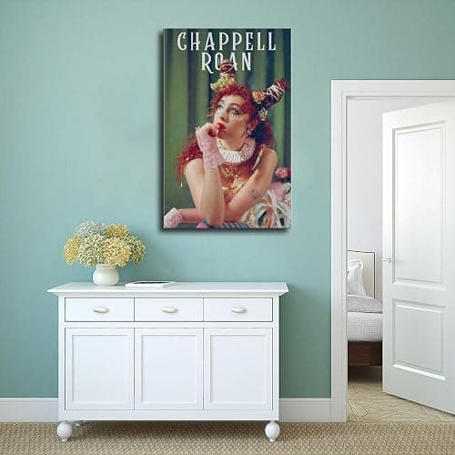 SMART COLOR Chappell Roan (3) Canvas Wall Art Poster Decor Gift | for Living Room, Bedroom, Dorm Decor Home Office Decoration Unframe-style 16"L x 24"W thumbnail 4