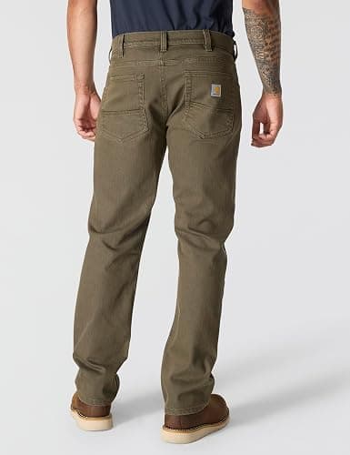 Carhartt Mens Relaxed Straight Rugged Flex Dyed Jean thumbnail 2
