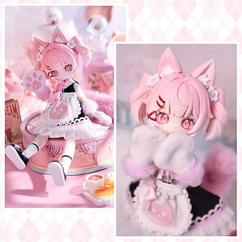 BJD Dolls BJD Blind Box 1/12 BJD Dolls 7" Ball Jointed Doll Dress Up Dolls Collectible Figures Gift for Party Birthday Ages 15 and Up PVC & ABS Costume Included, Vision Reconstruction thumbnail 9