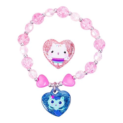 LUV HER Headbands for Girls - Kids Jewelry for Girls - Dress Up Set All in one Giftable Box - Headband - Play Jewelry Set - 4pc (Toddler Headband, Necklace, Dress Up Bracelet, Ring) Ages 3+ thumbnail 6