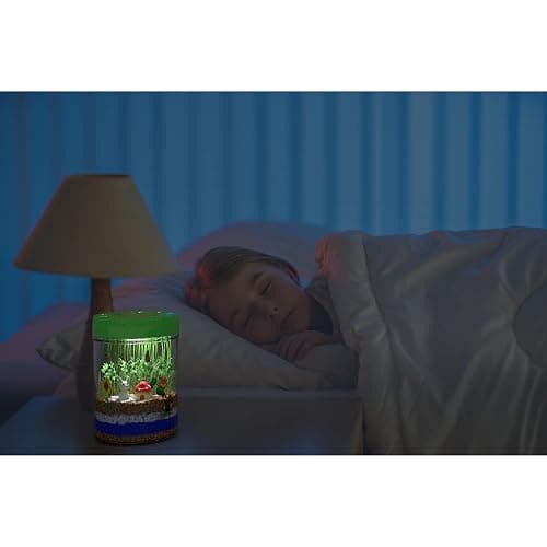 Dan&Darci Light-Up Terrarium Kit for Kids - STEM Science Kit - Educational DIY Toy for Boys & Girls - Birthday Craft Project Idea for Ages 6 7 8 9 10 11 12 Year Old thumbnail 2