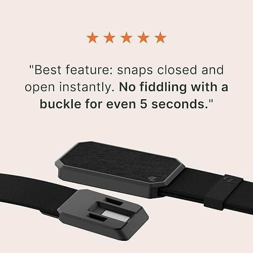 Groove Life Groove Belt OG - Men's Work Belt - Stretch Nylon, Magnetic Buckle, Adjustable, Comfortable, Tactical, EDC thumbnail 5