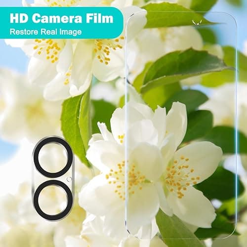 PEHAEL 3+3 Pack for iPhone 16 Plus Privacy Screen Protector with Camera Lens Protector Full Coverage Anti-Spy Tempered Glass Film 9H Hardness Easy Installation Bubble Free [6.7 inch] thumbnail 5