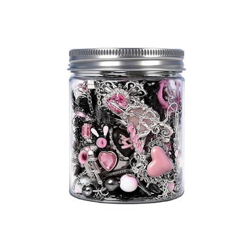 SMUOBT Mystery Jewelry Jar Box Set, Gothic Surprise Gift for Women | Gothic Vintage Jewelry Assortment, Includes Necklace/Earrings/Rings/Bracelet/Keychain, Surprise Mix, Ideal for Birthday - Image 1