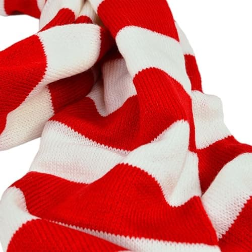 TrendsBlue Premium Soft Knit Striped Scarf thumbnail 2