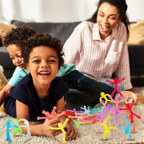 YOTNUS 24Pcs Magnetic-People-Magnet-Men, Magnetic Travel Toys for Kids, Creative, Portable and Educational, Funny Magnets for Kids, Small Toys for Classroom Prizes, Easter Egg Stuffers, Office thumbnail 2