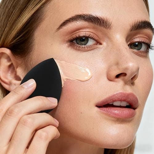 30 Pcs Multicolor Makeup Sponge Set - Latex-Free, Soft & Reusable Beauty Makeup Sponge for Wet/Dry Use Blending Powder Puff for Foundation & Concealer Washable Makeup Sponges thumbnail 7