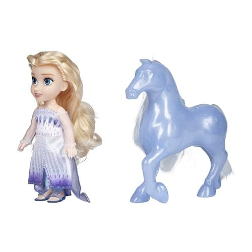 Disney Frozen Elsa Doll Petite Snow Queen & Water Nokk Horse Gift Set thumbnail 5