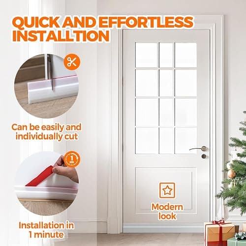 Indoor Under-Door Draft Stopper Insulator thumbnail 6