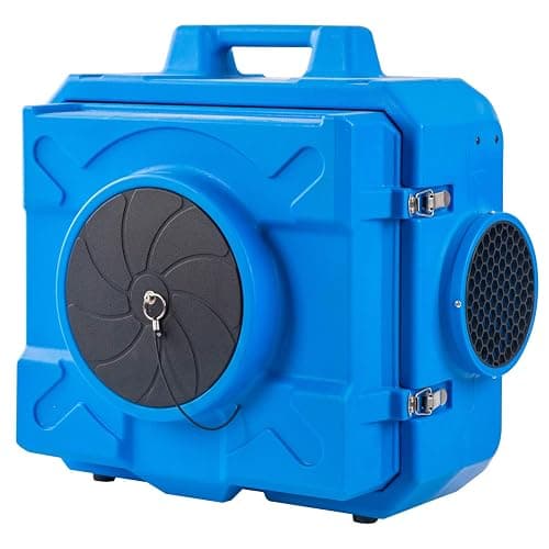 MOUNTO HEPA500 Commercial 500cfm Air Purifier Hepa Air Scrubber Negative Air Machine Roto-Molded (Blue) - Image 1