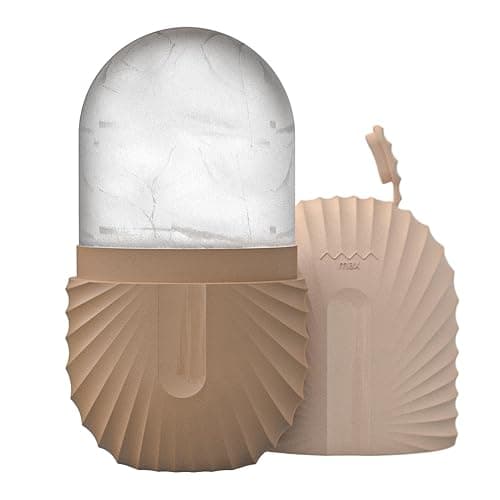 Ice Roller for Face and Eyes | Face Ice Mold Facial Cooling Roller Massage | Silicone Beauty Facial Rollers for Puffiness | for Face Eye Neck Brighten Skin - Image 1