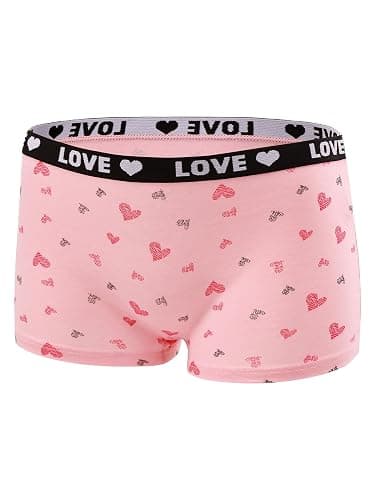 SIETE ROSA Girls Cotton Underwear Soft Shorts Kids Boxer Briefs Panties, Girls’ Seamless Underwear Set thumbnail 7