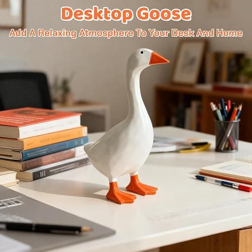SJzdzsw 7 Inch Desk Goose -Desk Goose 7 Inches for Office & Home,Gift for Friends and Family thumbnail 6