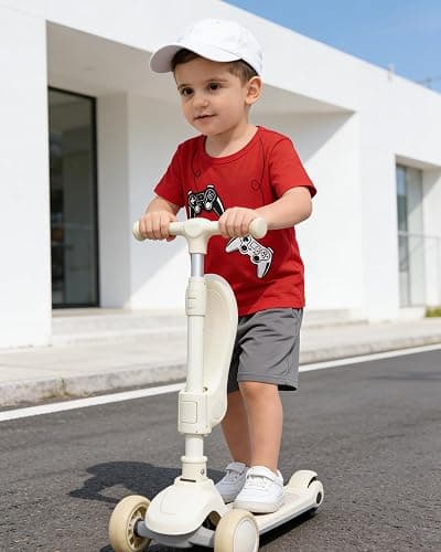 KIMI BEAR Toddler Boy Clothes Summer Outfits T-Shirt and Shorts Set | 4 Pack Boy Set, 2T 3T 4T 5T 6T Boys Clothes Size 7, Soft, Elastic Waistband, Cute Prints, School & Hawaiian & Daily Wear thumbnail 2
