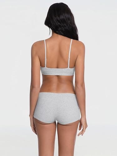 Abonlen Lounge Sets for Women 2 Piece Pajamas Camisole Tops With Shorts Sleepwear Tank Tops thumbnail 4