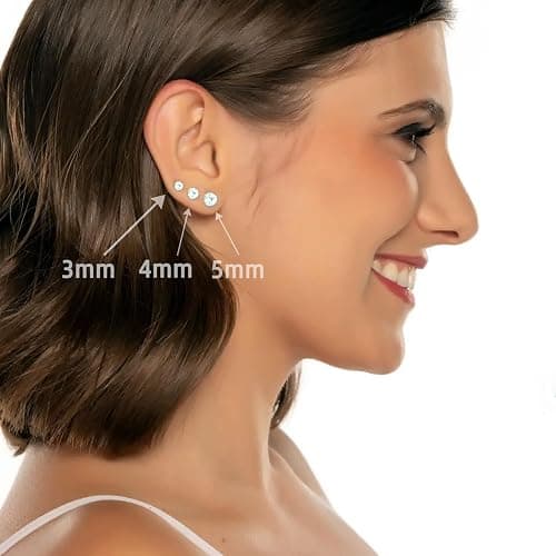 Novopiercing 24 Pcs Ear Piercing Kit: Disposable Ear Piercing Gun Kit with 8 Guns, 8 Pcs Earrings Stud, 8 Pcs Cleaning Pads thumbnail 5