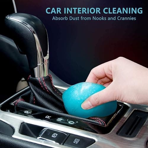 Cleaning Gel for Car Detailing Putty Car Vent Cleaner Goo Cleaning Putty Gel Auto Detailing Tools Car Interior Cleaner Dust Cleaning Mud for Cars Dust Cleaner Slime Keyboard Cleaner Gel (1Pack) thumbnail 2