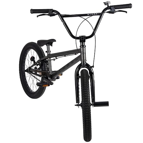 Symbol Freestyle BMX, 16" or 20", Steel Frame, Removable Front Brake, Alloy Rims, Pegs included Red, Blue, Silver thumbnail 2
