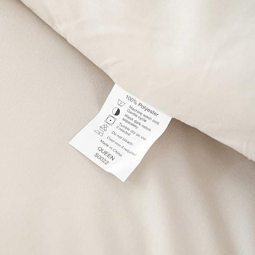 ROSGONIA Comforter Full Size for Girls Boys Teens Beige, 3pcs (1 Boho Comforter & 2 Pillowcases), Lightweight Dorm Bedding Soft All Season Bed Set thumbnail 9