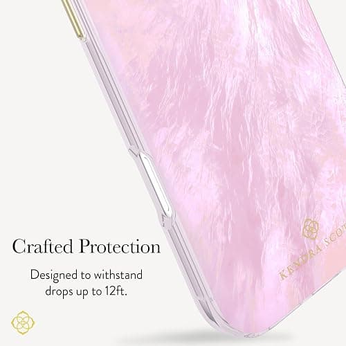 Kendra Scott iPhone 17 Pro Max Case - MagSafe Phone Case - Pink Pearl | Compatible with MagSafe - Lightweight Designer Case for iPhone 17 Pro Max with Anti-Scratch Coating & Mother-of-Pearl Finish thumbnail 3
