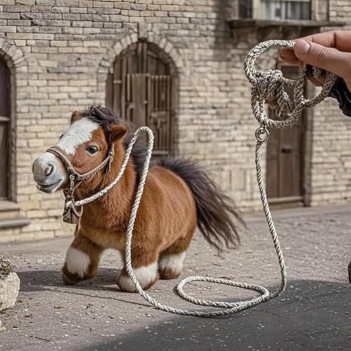 My Realistic Robot Ponys, Interactive Simulation Horse Robot Toy, Walking Toy Electric Interactive Smart Simulation Horse, Cuddly Kids Robots Pet, Soft Robotic Pet for Boys Girls, Birthday thumbnail 6