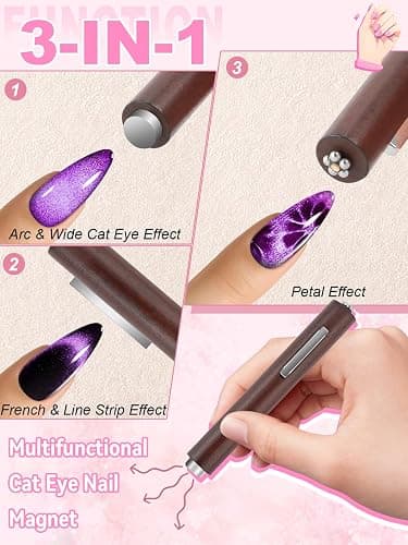 cateye nail polish magnet set!!! thumbnail 2