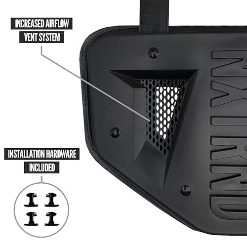 Nxtrnd Football Back Plate, Professional Football Backplates for Shoulder Pads, for Adult & Youth - Adult - Matte Black thumbnail 4