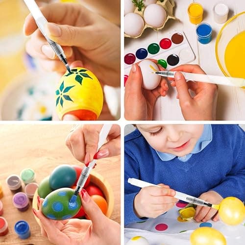 UPINS 12 Piece Water Color Brush Pen Set, Watercolor Paint Pens for Painting Markers thumbnail 6