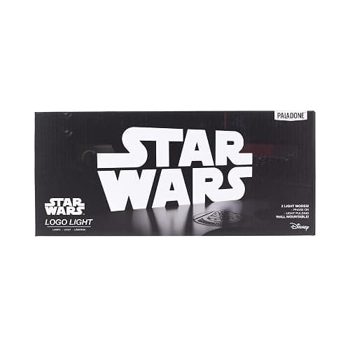 Paladone Star Wars Logo Light, Wall Mountable and Freestanding, Officially Licensed Disney Star Wars Merchandise - Star Wars Light Decor and Gifts for Men thumbnail 5