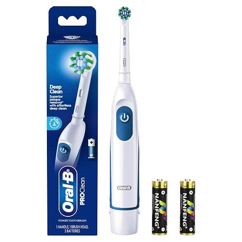 Oral-B Pro 100 3D White, Battery Toothbrush, White thumbnail 10