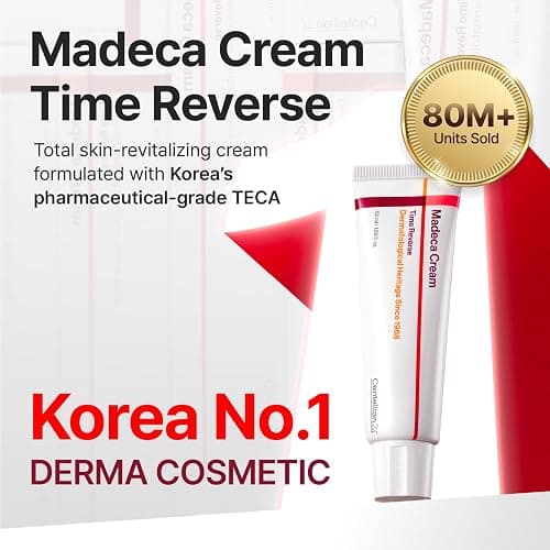 CENTELLIAN 24 Madeca Cream Time Reverse (1.69fl oz) - Advanced Fast-Absorbing & Nourishing, Hydrates, Firms & Reduces Wrinkles, Low Irritation, Korean Skin Care Centella Asiatica, Collagen thumbnail 2