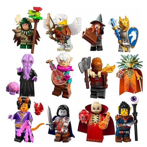 LEGO 71047 Dungeons & Dragons Collectible Minifigures - 1 Random Mystery Pack (12 Characters Total to Collect) thumbnail 4