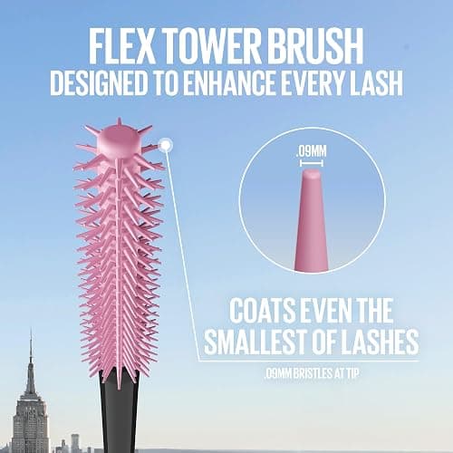Maybelline New York Lash Sensational Sky High Mascara, Washable Lengthening Eyelash Mascara, True Brown, 7.2 mL thumbnail 6