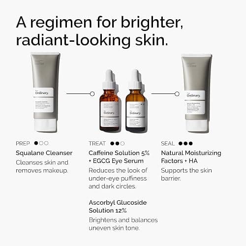 The Ordinary Caffeine Solution 5% + EGCG Eye Serum, Depuffing Eye Serum for Dark Circles and Tired Eyes thumbnail 7